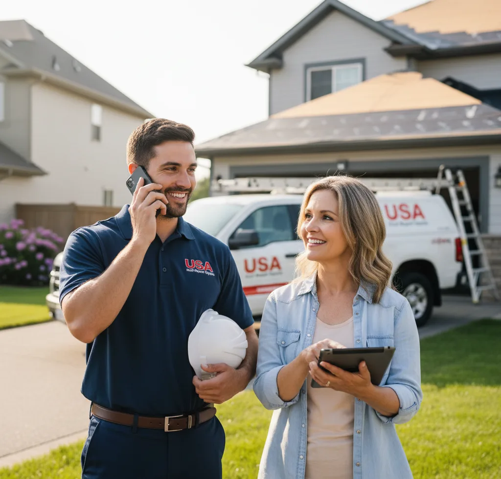 USA Roof Repair Experts customer support in Cuddebackville